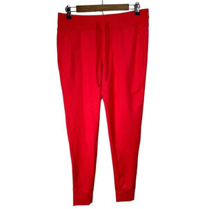 Z By Zella From the Top Daily Joggers Size Medium Pink Orange Stretch Women’s